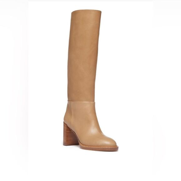 Gabriela Hearst Bocca Knee High Boot in Dark Camel Leather size 36.5 - Picture 3 of 16